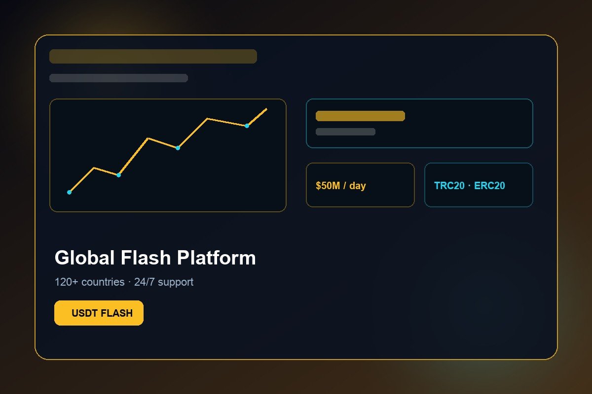 Global flash USDT software for Trust Wallet and P2P exchanges